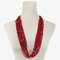 Mixit Womens 30 Inch Collar Necklace