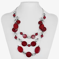 Mixit Silver Tone Womens Jewelry Set