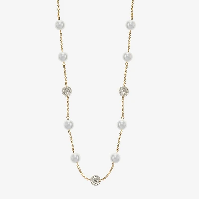 Monet Jewelry Simulated Pearl Collar Necklace