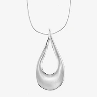 Liz Claiborne Pendant Necklace And Drop Earring Womens 2-pc. Jewelry Set