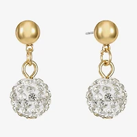 Monet Jewelry Womens Ball Hypoallergenic Drop Earrings