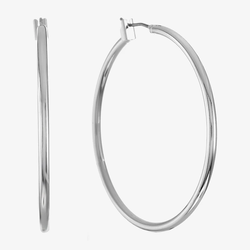Monet® Gold-Tone Thin Large Hoop Earrings