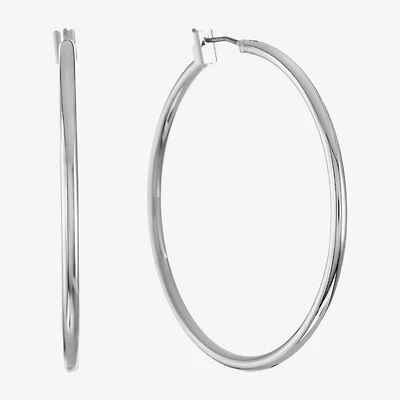 Monet® Gold-Tone Thin Large Hoop Earrings