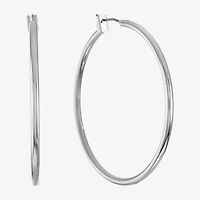Monet® Gold-Tone Thin Large Hoop Earrings