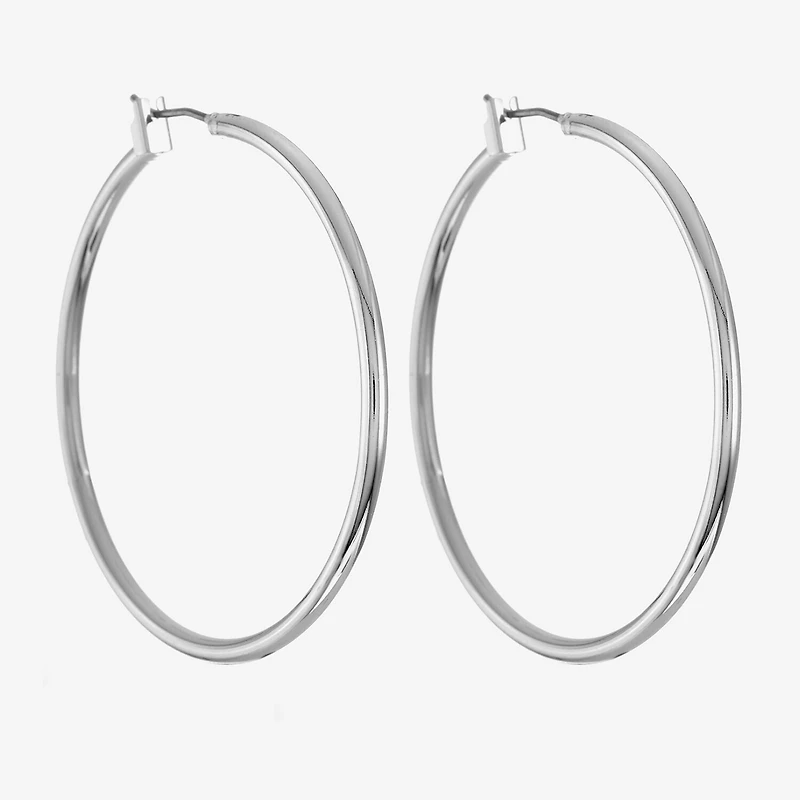 Monet® Gold-Tone Thin Large Hoop Earrings