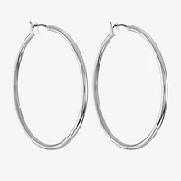 Monet® Gold-Tone Thin Large Hoop Earrings