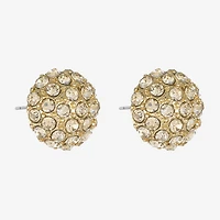 Monet® Pavé Ball Stud Earrings