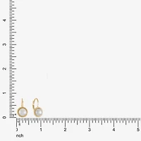 Monet Jewelry Womens Simulated Pearl Drop Earrings