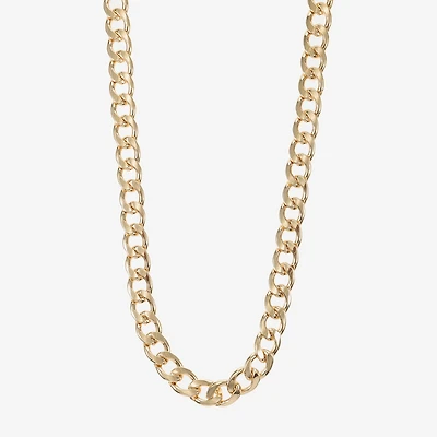 Monet® Gold-Tone Curb Link Collar Necklace