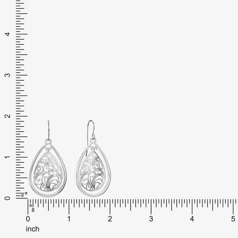 Liz Claiborne® Teardrop Drop Earrings