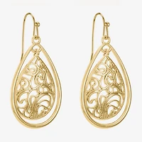 Liz Claiborne® Teardrop Drop Earrings