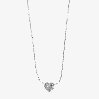 Monet Jewelry Timeless Silver Tone Womens 18 Inch Pendant Necklace