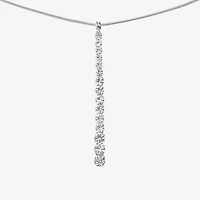 Monet Jewelry Timeless Silver Tone Womens 17 Inch Pendant Necklace