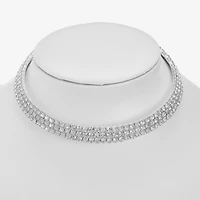 Monet Jewelry Timeless Freeform Womens 12 Inch Choker Necklace