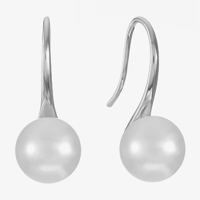 Monet Jewelry Timeless Womens Simulated Pearl Drop Earrings