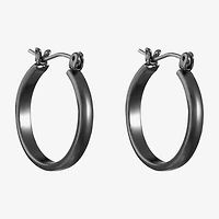 Liz Claiborne Small Thin Womens 22mm Hypoallergenic Hoop Earrings