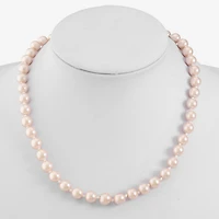 Monet Jewelry Womens Pink 18 Inch Collar Necklace