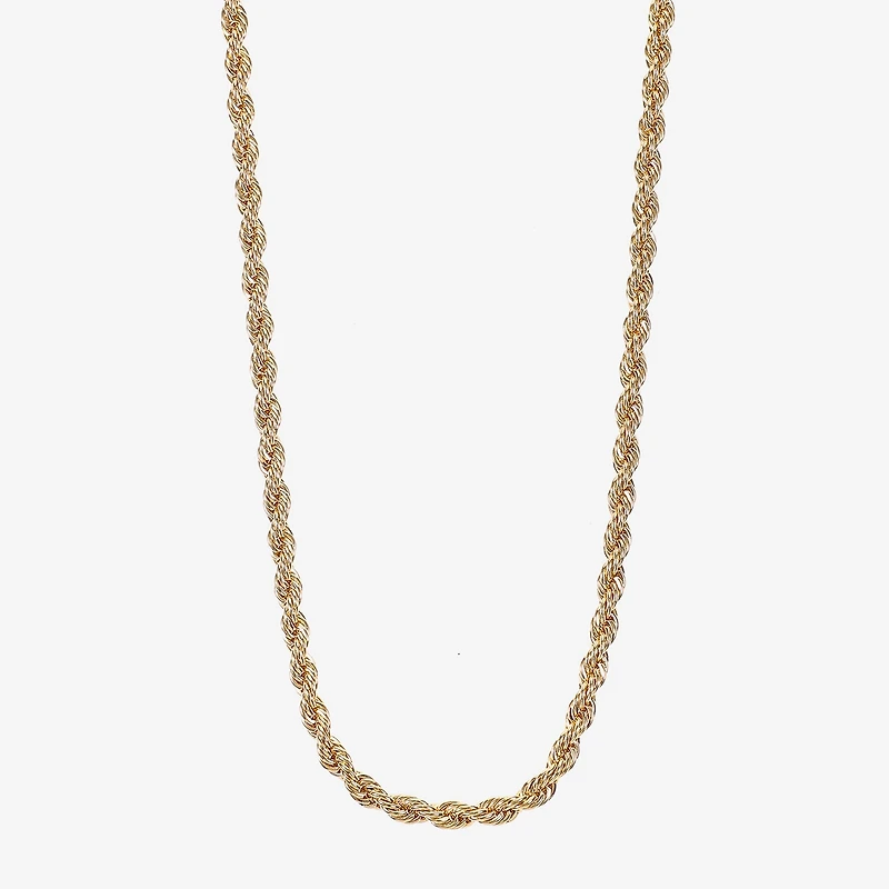 Monet Jewelry Womens Stainless Steel 18 Inch Collar Necklace