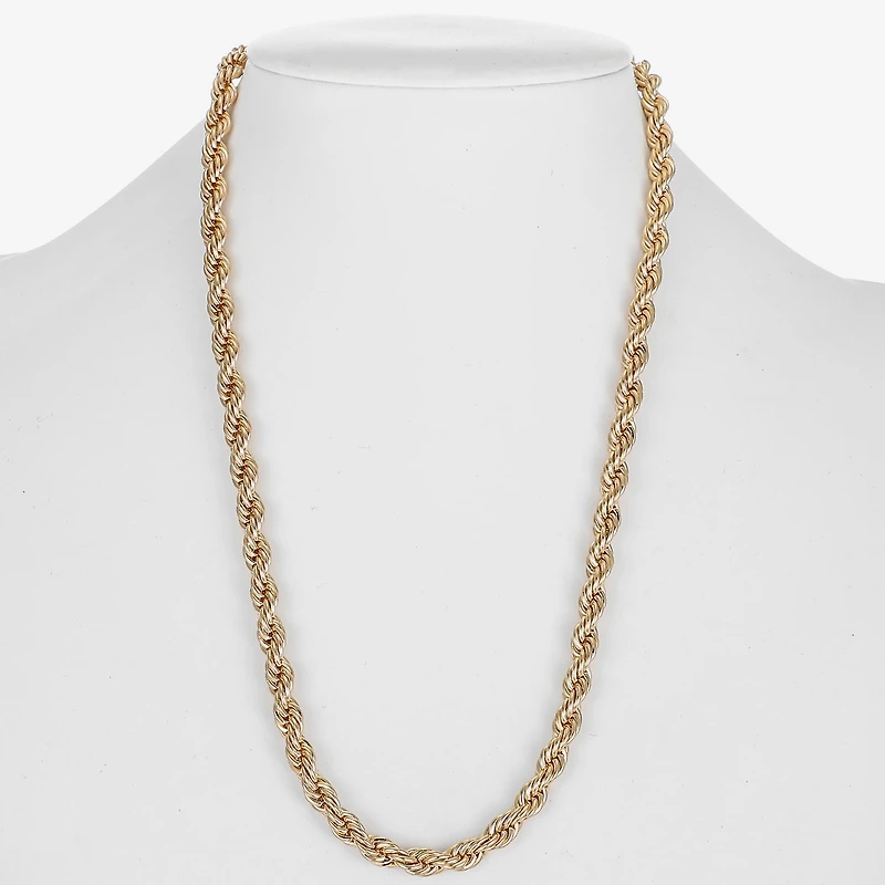Monet Jewelry Womens Stainless Steel 18 Inch Collar Necklace