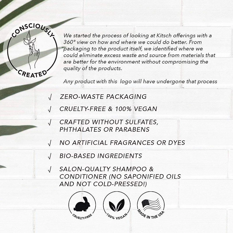 Kitsch Coconut Oil Deep Moisturizing Conditioner Bar