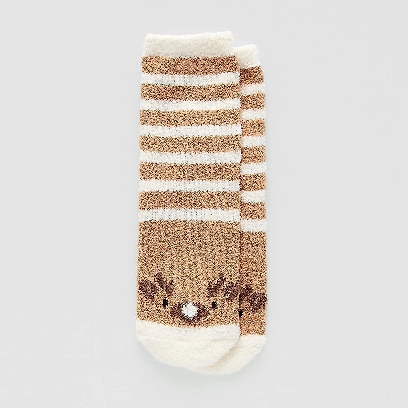 North Pole Trading Co. Toddler Toddler Unisex 1 Pair Crew Socks