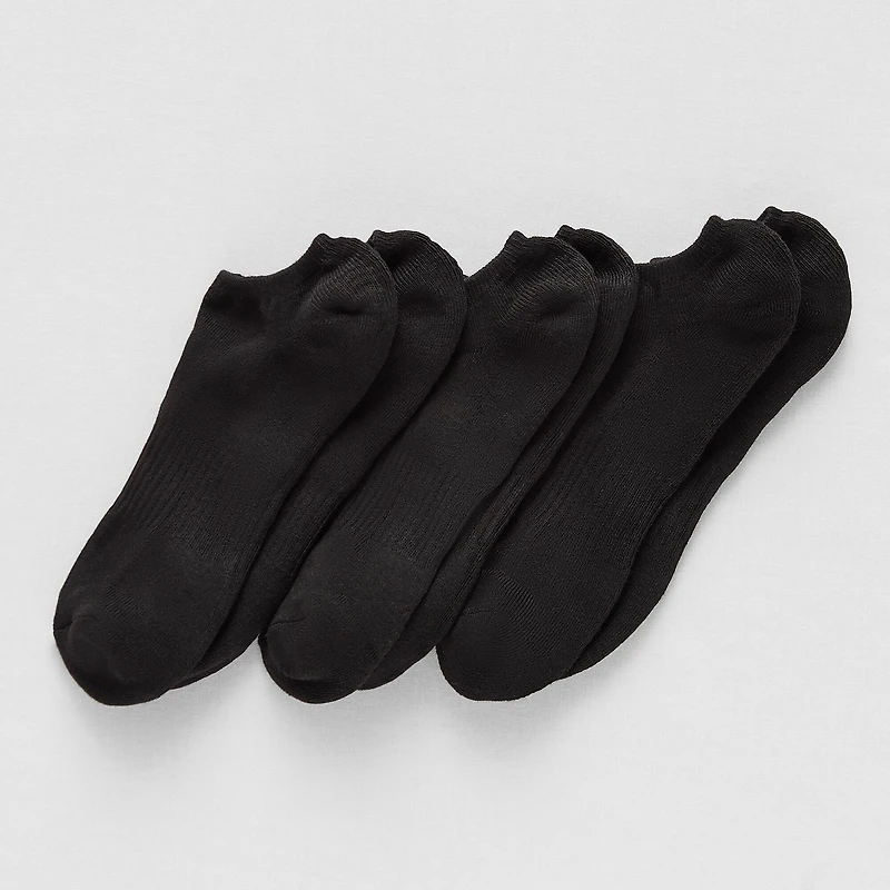 Stafford Casual Performance Mens 3 Pair No Show Socks