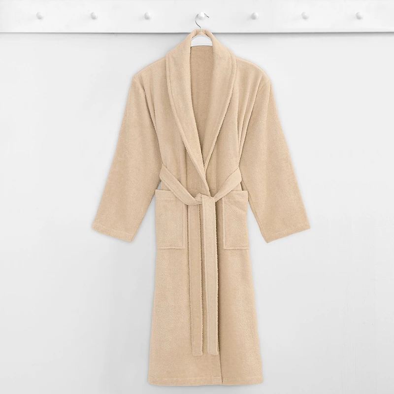 Linum Home Textiles Unisex Adult Terry Cloth Long Sleeve Length Robe