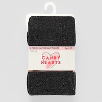 Candy Hearts Little & Big Kid Girls 2-pc. Tights