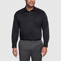 Van Heusen Mens Big and Tall Regular Fit Ultra Flex Wrinkle Free Long Sleeve Dress Shirt