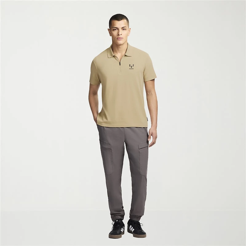 MESSI Collection Mens Regular Fit Short Sleeve Polo Shirt
