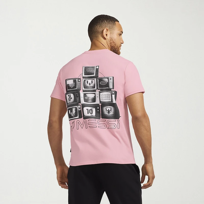 MESSI Collection Mens Crew Neck Short Sleeve Regular Fit Graphic T-Shirt
