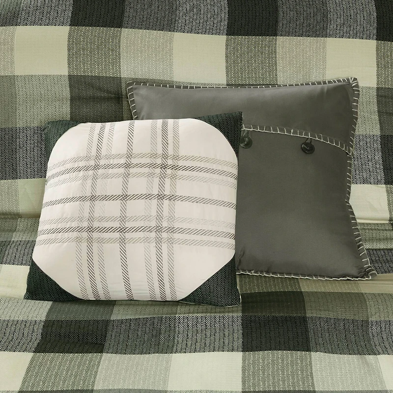 Madison Park Pioneer 7-pc. Herringbone Comforter Set