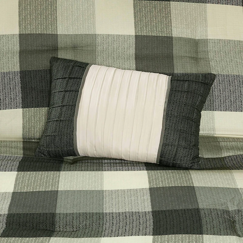 Madison Park Pioneer 7-pc. Herringbone Comforter Set