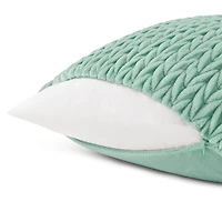 Fieldcrest Faux Mink 20x20 Square Throw Pillow