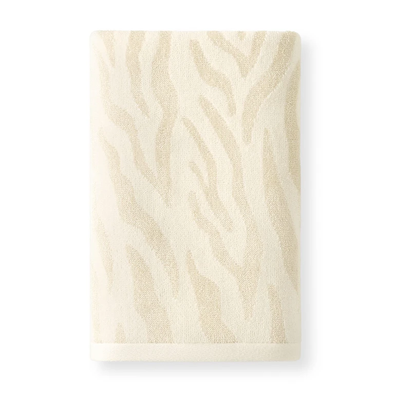 Fieldcrest Oversized Zebra Textured Bath Towel