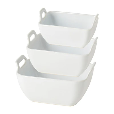 Denmark 3-pc. Stoneware Serving Bowl