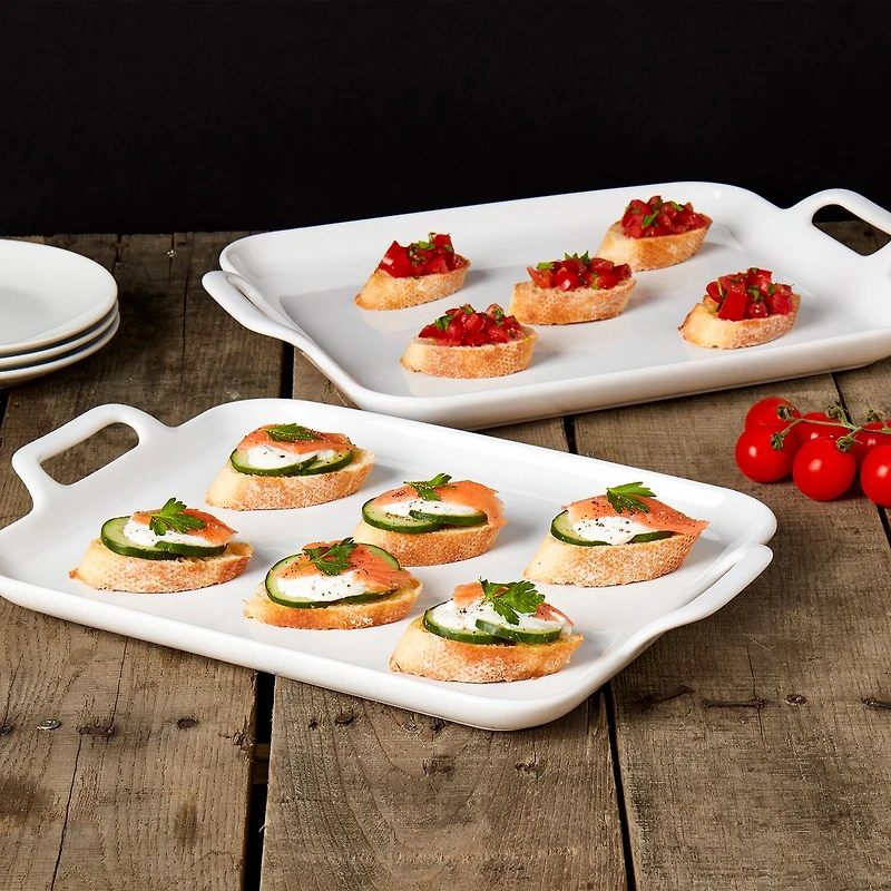 Denmark 2-pc. Stoneware Serving Tray