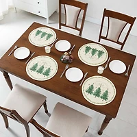 Avanti Trees Holiday Round 4-pc. Placemat