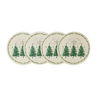 Avanti Trees Holiday Round 4-pc. Placemat