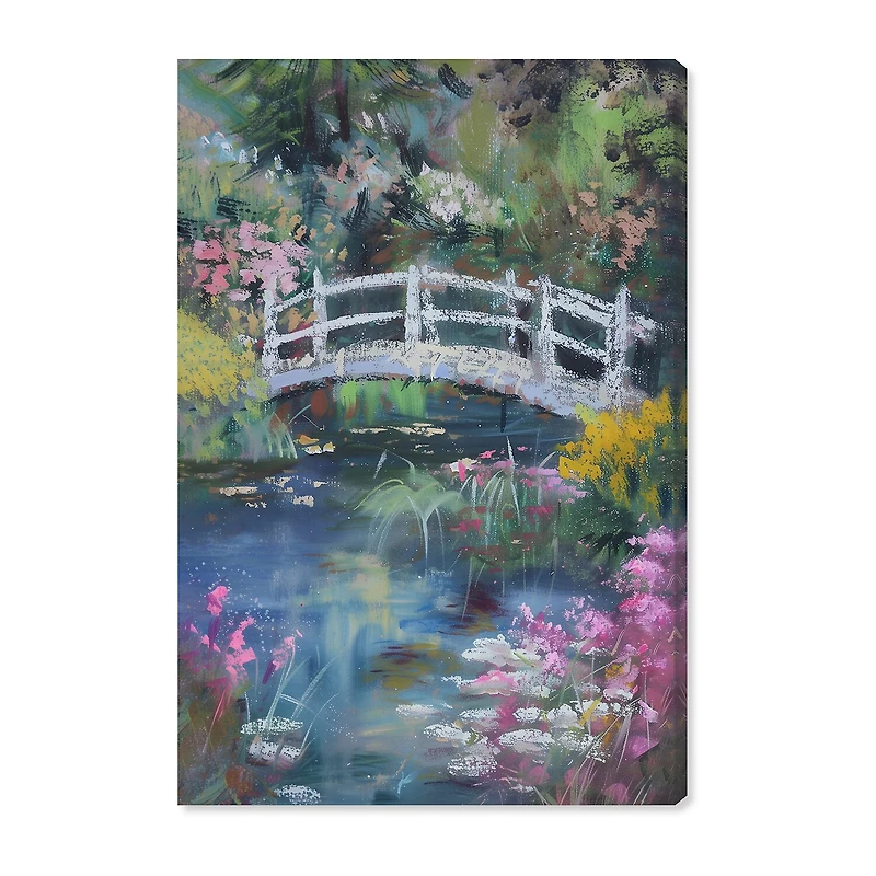 ART REMEDY® "Hidden Garden" Giclee Floral And Botanical Canvas Art