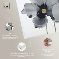 ART REMEDY® "Drama Flora" Giclee Floral And Botanical Canvas Art