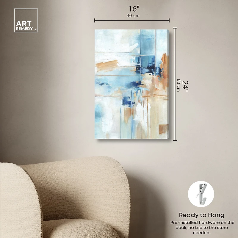 ART REMEDY® "House Of Lines I" Giclee Abstract Canvas Art