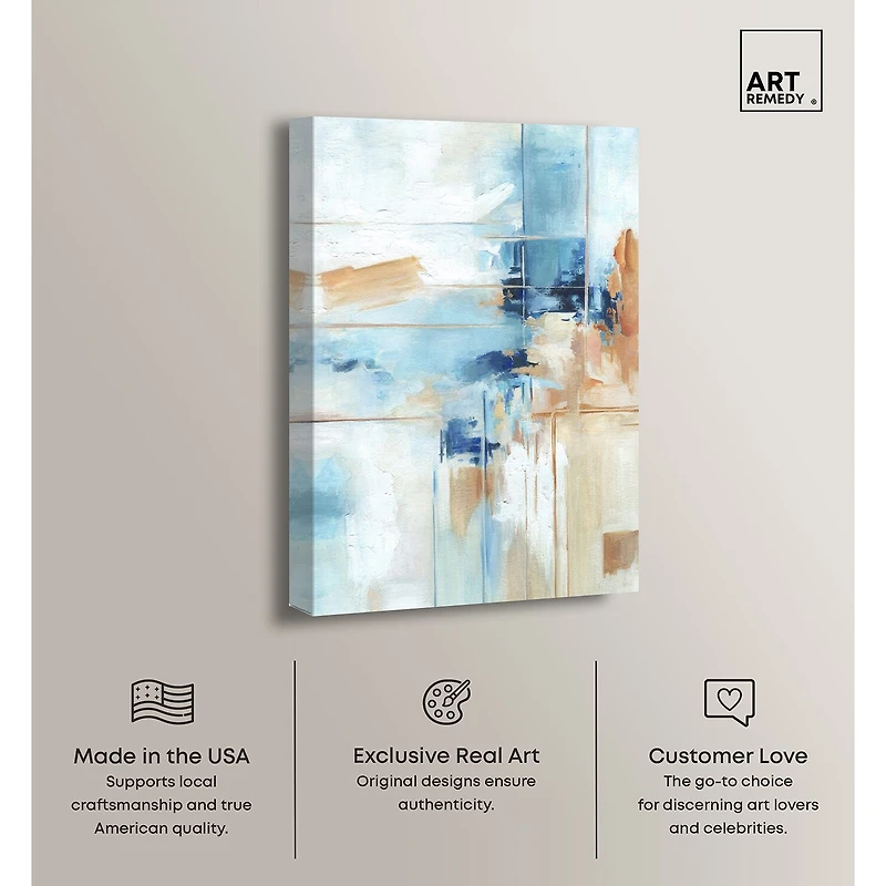 ART REMEDY® "House Of Lines I" Giclee Abstract Canvas Art