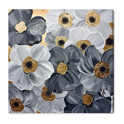 ART REMEDY® "Fields And Fields" Giclee Floral And Botanical Canvas Art