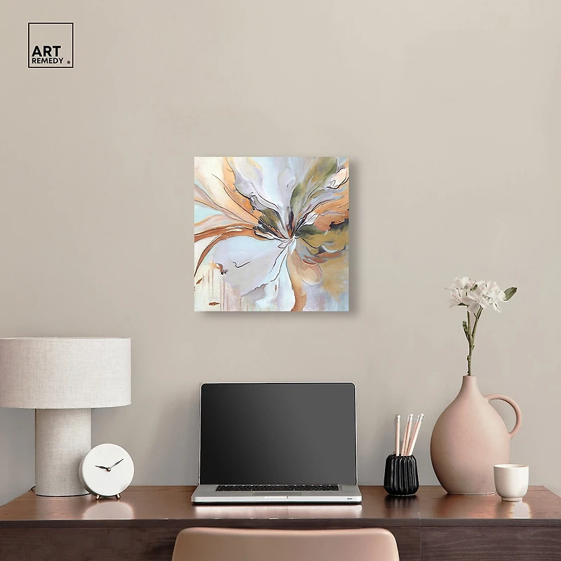 ART REMEDY® "Golden Aesthetic" Giclee Abstract Canvas Art