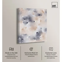 ART REMEDY® "Fluff And Cotton" Giclee Abstract Canvas Art