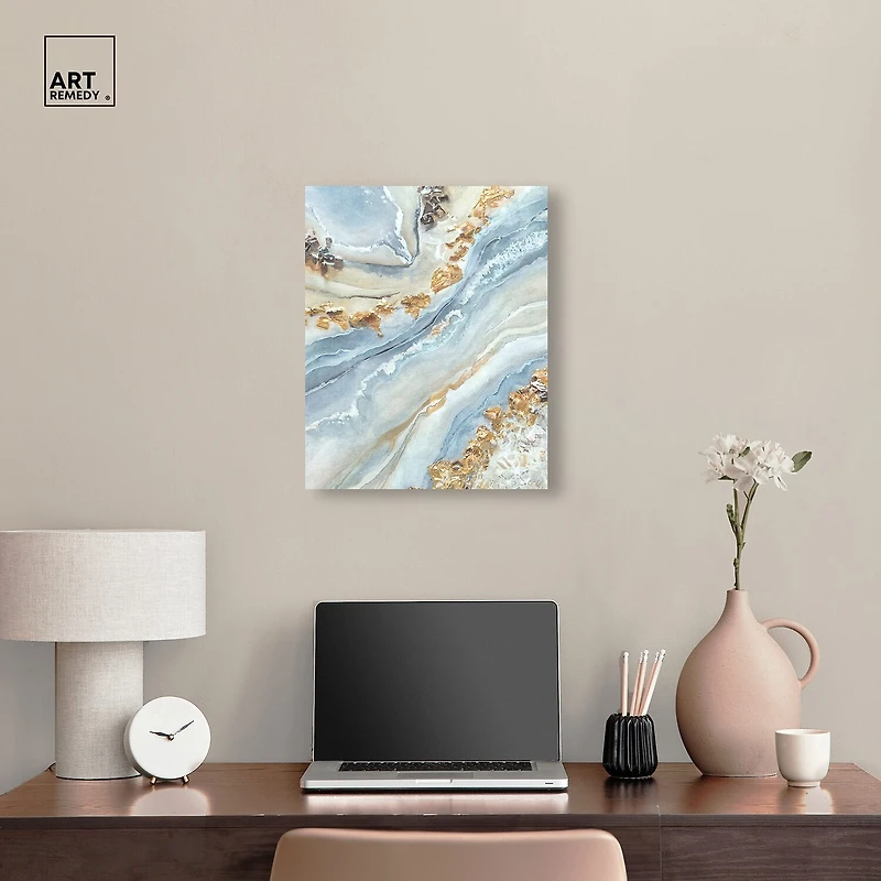 ART REMEDY® "A Beautiful Fiction" Giclee Abstract Canvas Art