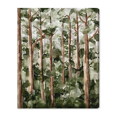 ART REMEDY® "Wildy Forest" Giclee Nature And Landscape Canvas Art