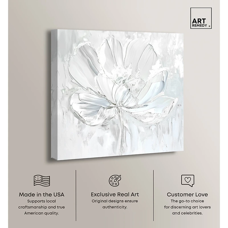 ART REMEDY® "Magnolia Ii" Giclee Floral And Botanical Canvas Art