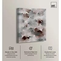 ART REMEDY® "The Winter February" Giclee Abstract Canvas Art